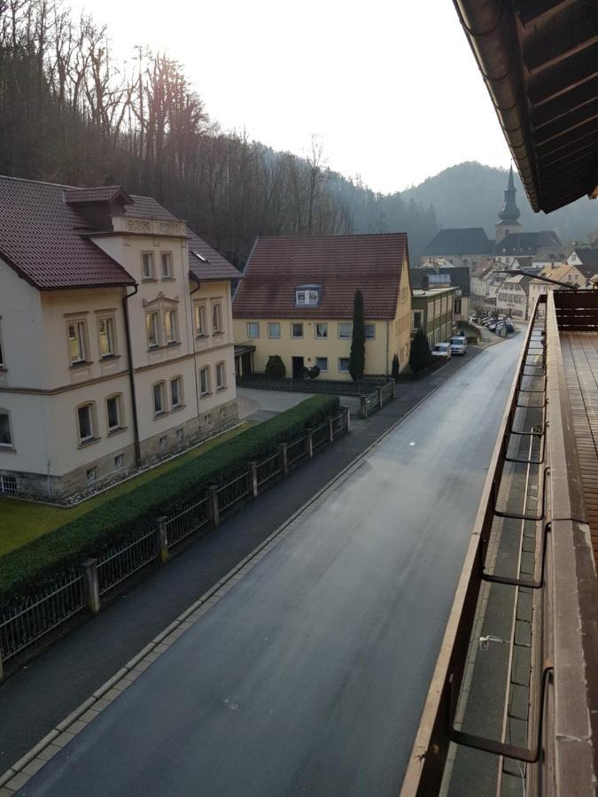 Pension Hofer Bad Berneck im Fichtelgebirge Exteriér fotografie
