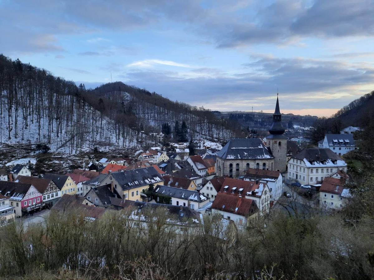 Pension Hofer Bad Berneck im Fichtelgebirge Exteriér fotografie