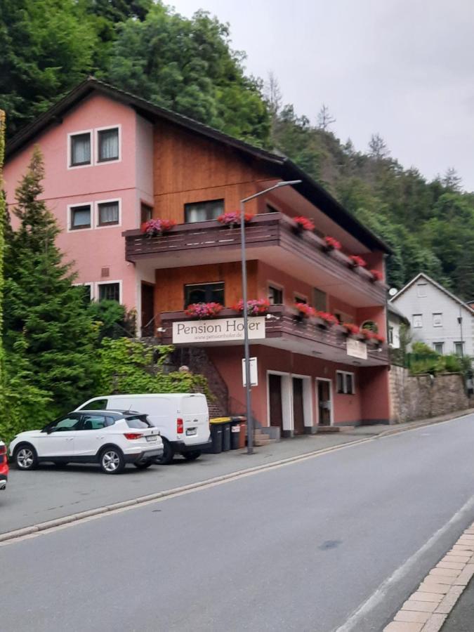 Pension Hofer Bad Berneck im Fichtelgebirge Exteriér fotografie